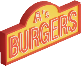 A's sign