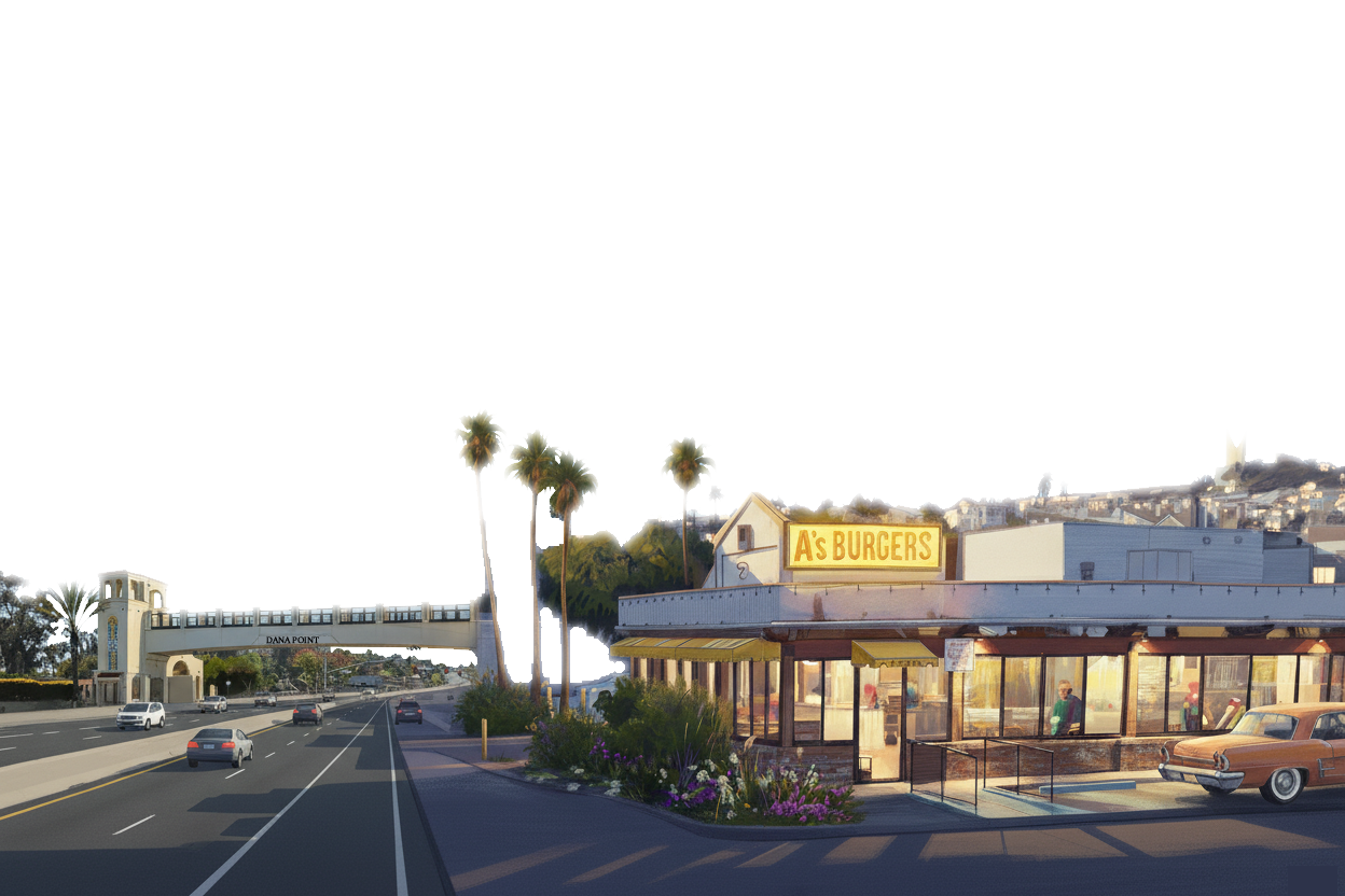 A's Burgers Background